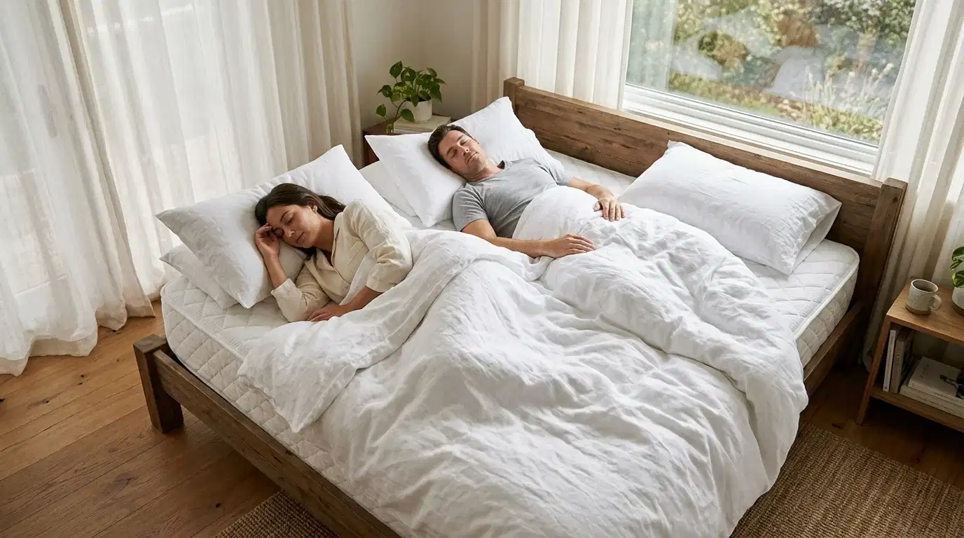 Comparatif : Meilleur Matelas Couple 2026 : Anti-Réveil & Soutien Testés à 2