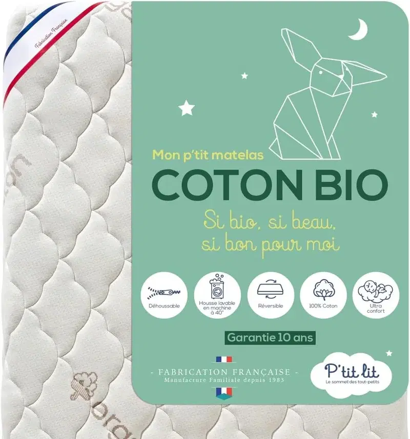 P'tit Lit Coton Bio Bébé