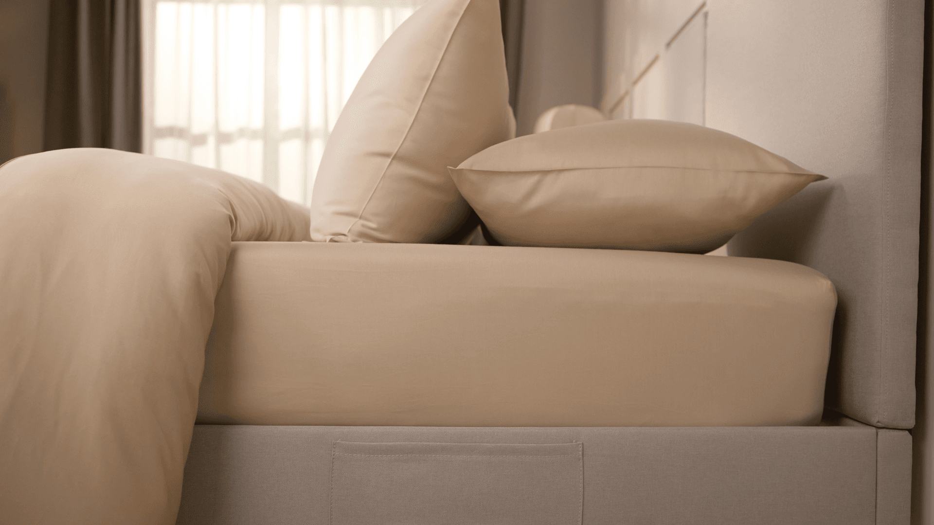 Drap Housse Satin de Coton Emma