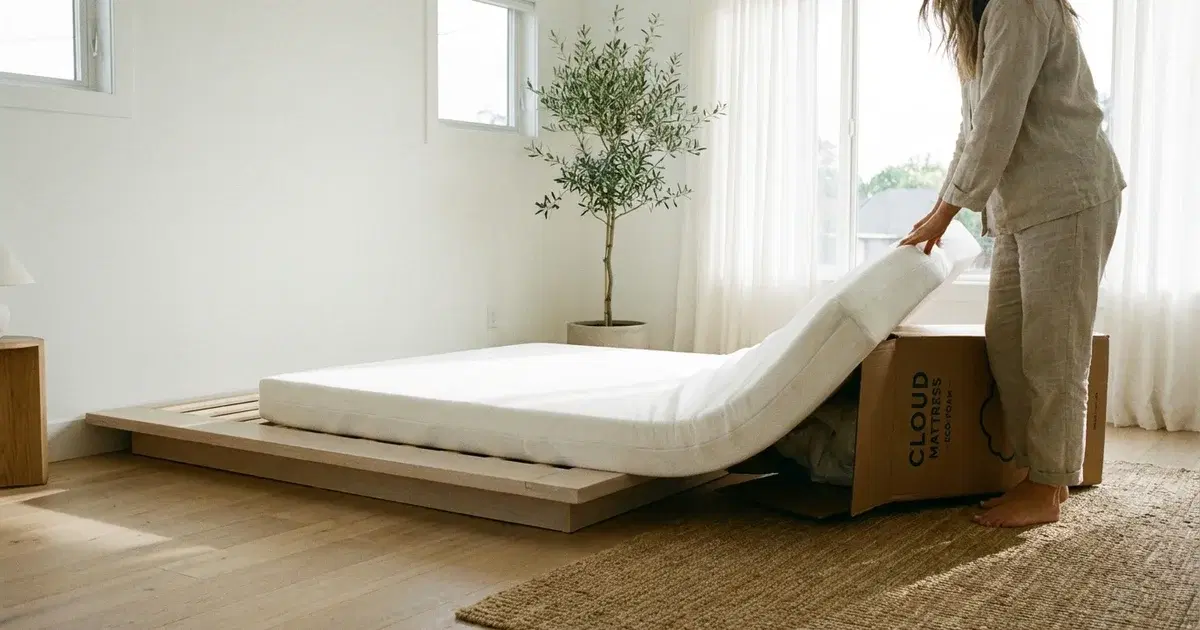 Matelas Mémoire de Forme 140x190 Épaisseur 20cm