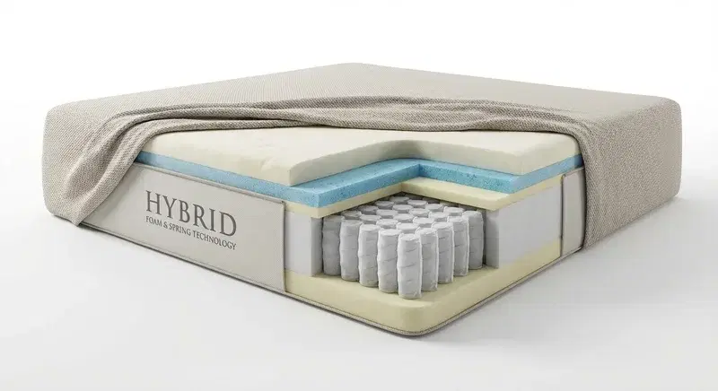 Meilleurs Matelas Hybrides 2026 : Comparatif & Avis Complets