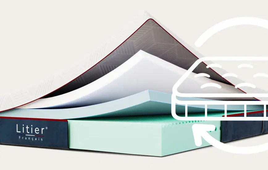 Litier Français Matelas Cloud Original Plus Reconditionné